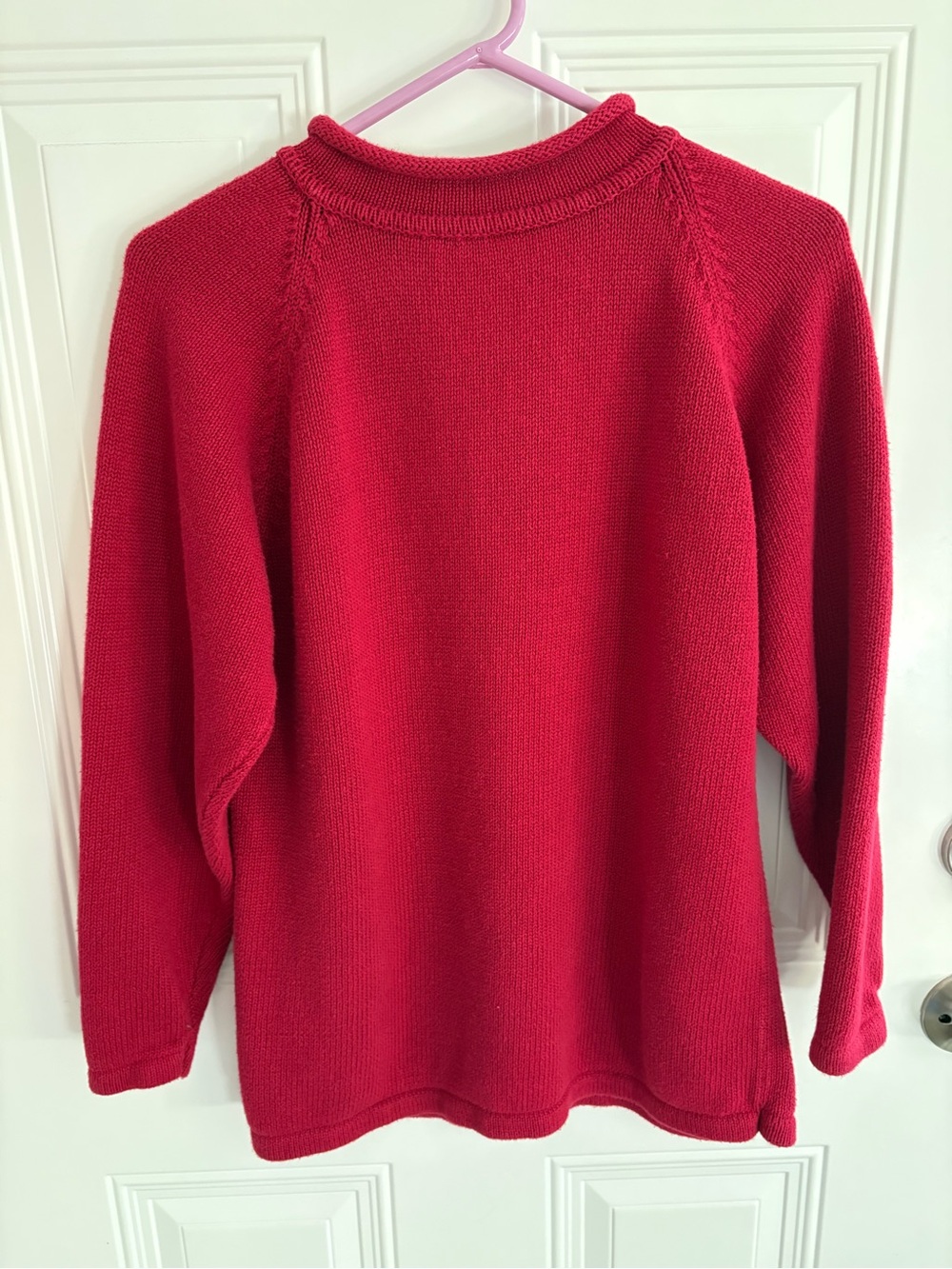 Classic Red Crewneck Sweater